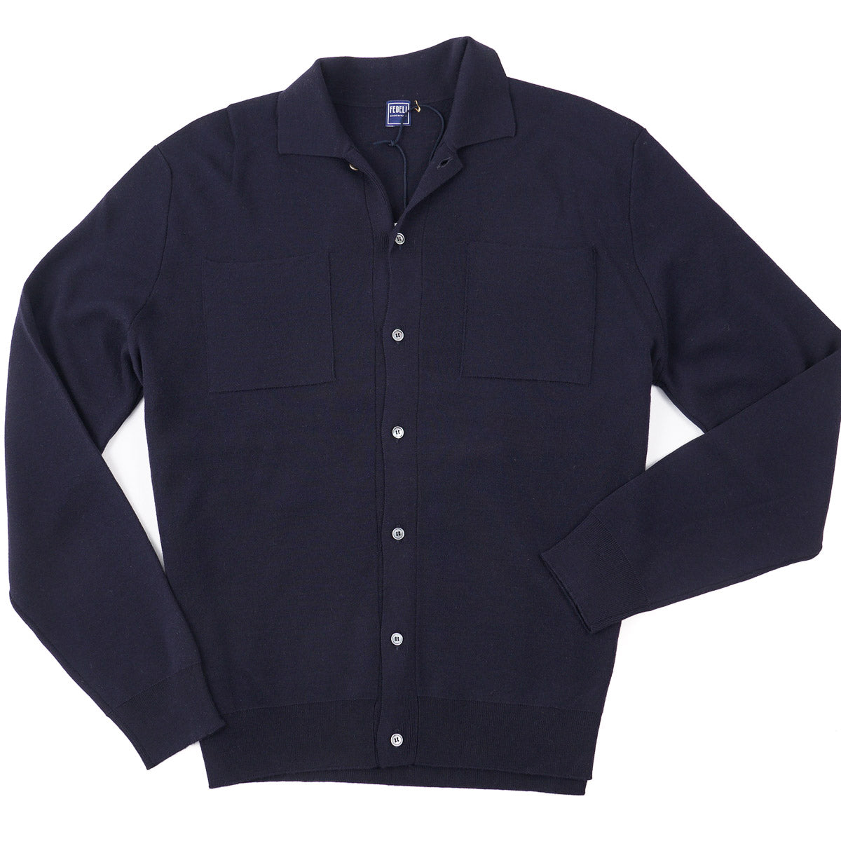 Fedeli Merino Wool Sweater-Shirt - Top Shelf Apparel