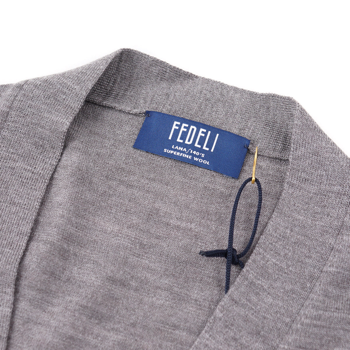 Fedeli Lightweight Wool Cardigan Sweater - Top Shelf Apparel