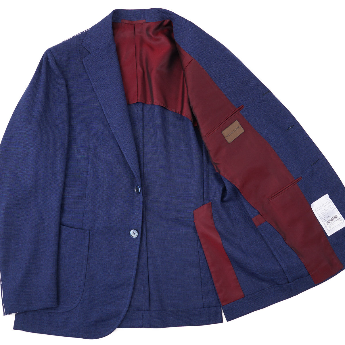 Stile Latino Woven Fresco Wool Blazer - Top Shelf Apparel