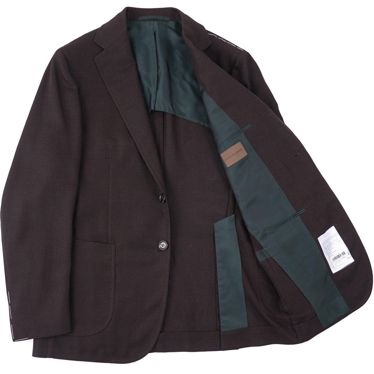 Stile Latino Woven Fresco Wool Blazer - Top Shelf Apparel