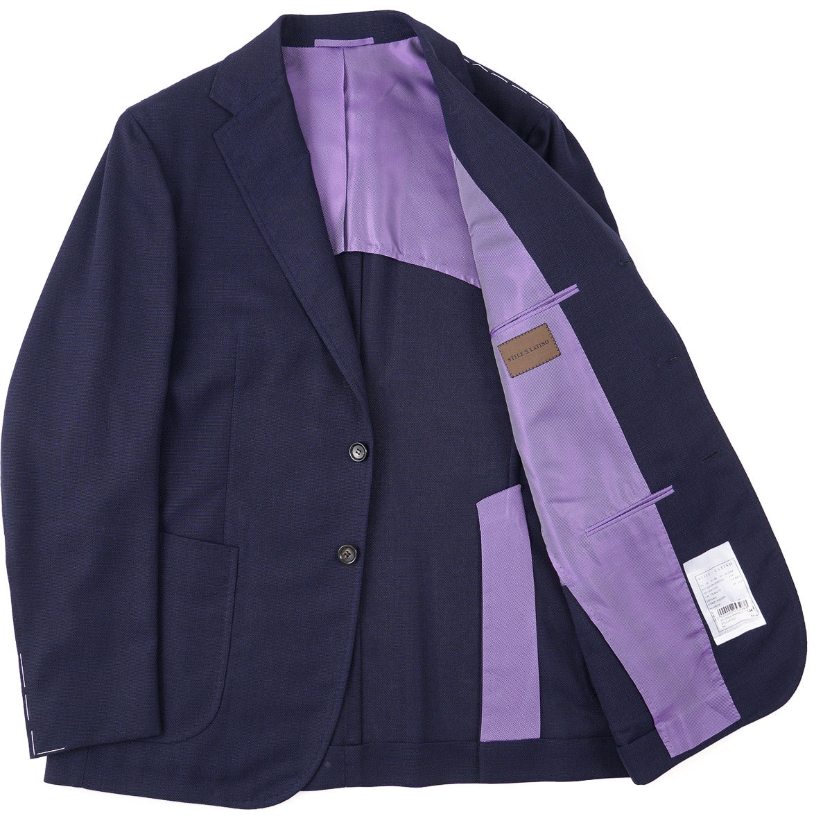 Stile Latino Woven Fresco Wool Blazer - Top Shelf Apparel