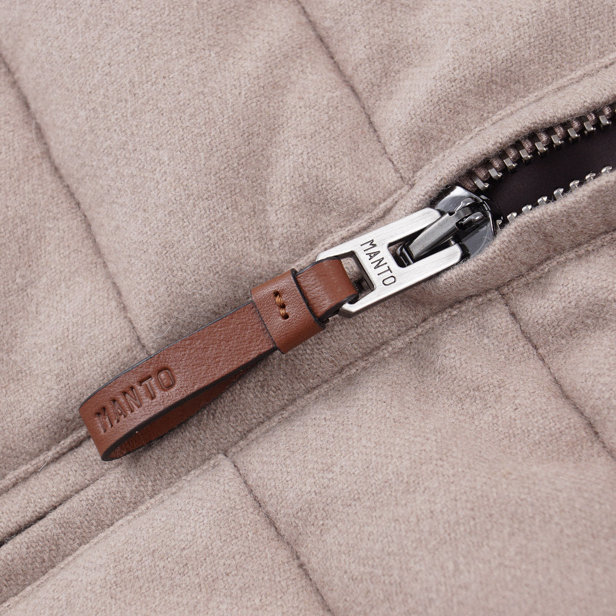 Manto Quilted Cashmere Down Vest