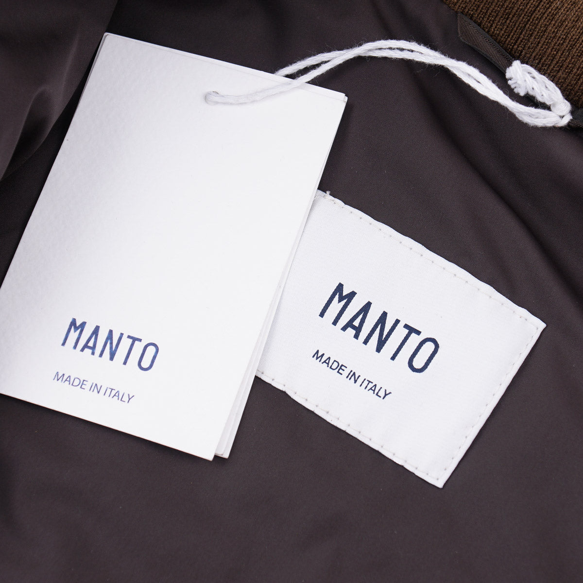 Manto Flannel Cashmere Vest with Hood