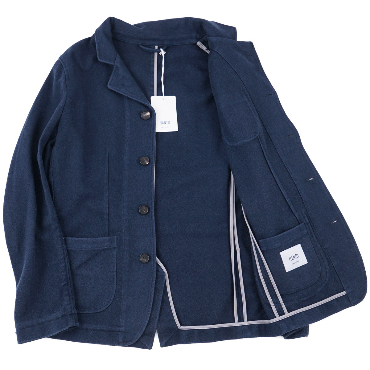 Manto Garment-Dyed Cashmere Jacket