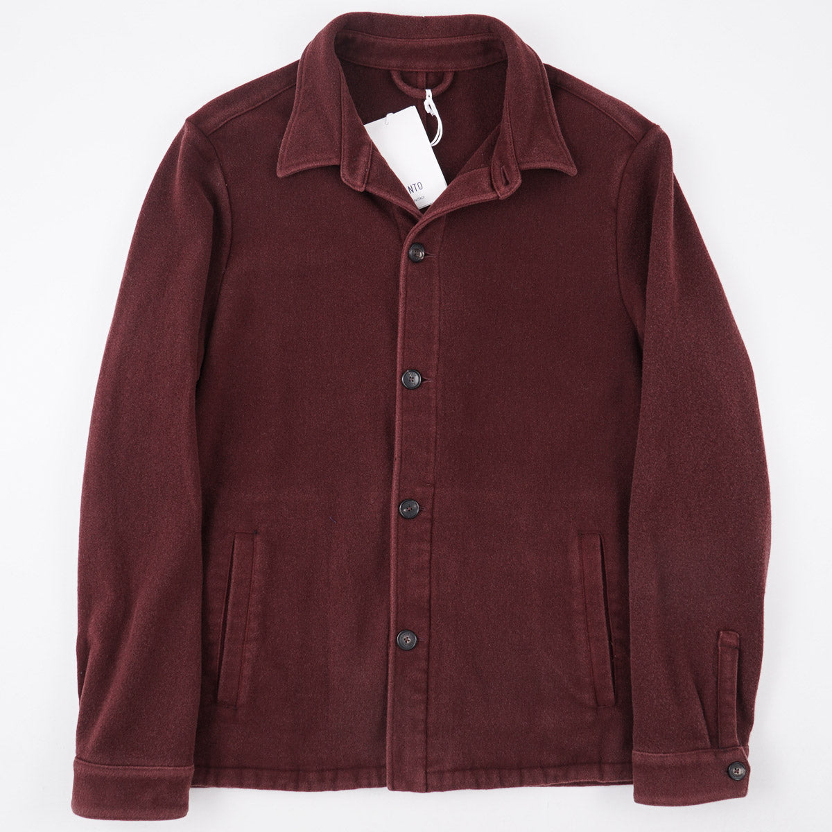 Manto Unlined Flannel Wool Jacket