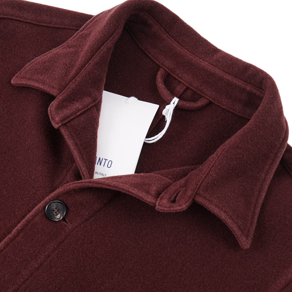 Manto Unlined Flannel Wool Jacket