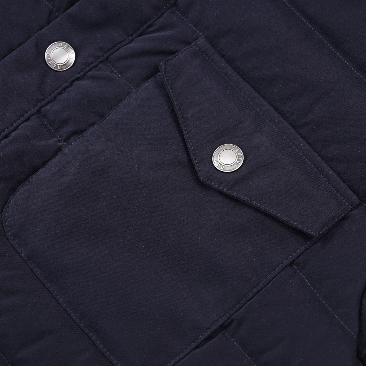 Manto Down Jacket with Cashmere Sleeves