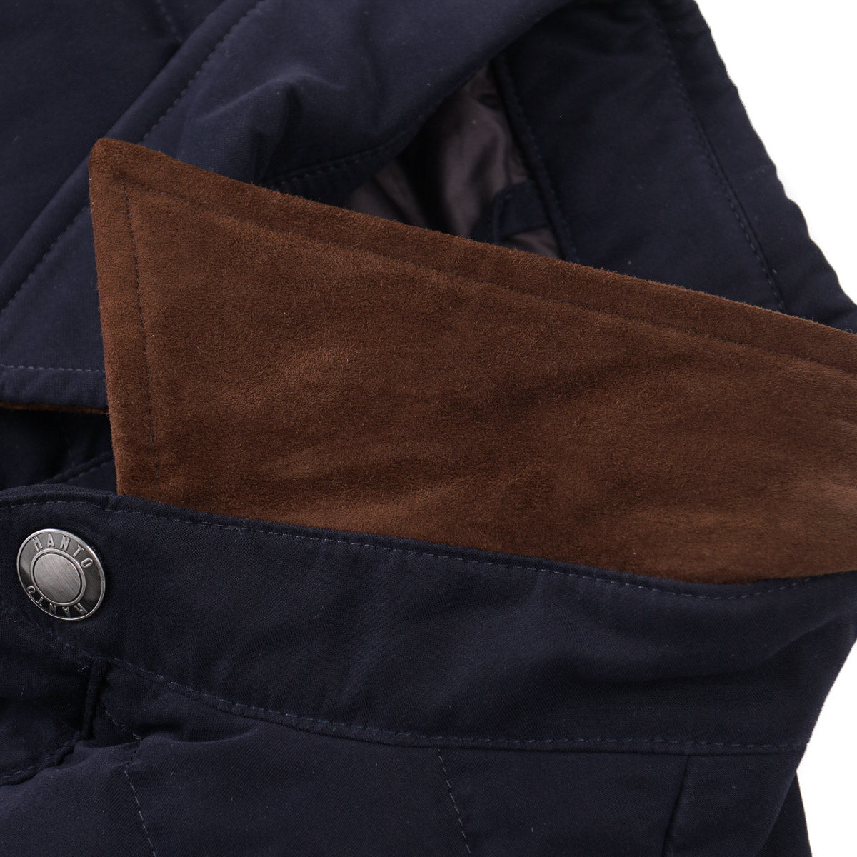 Manto Down Jacket with Cashmere Sleeves