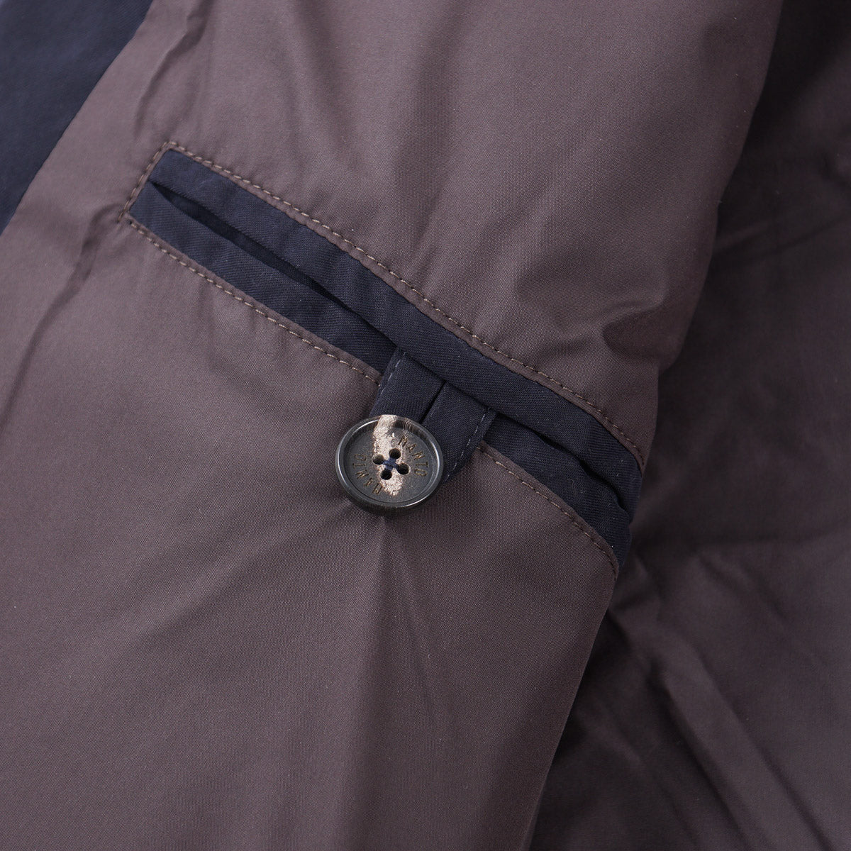 Manto Down Jacket with Cashmere Sleeves