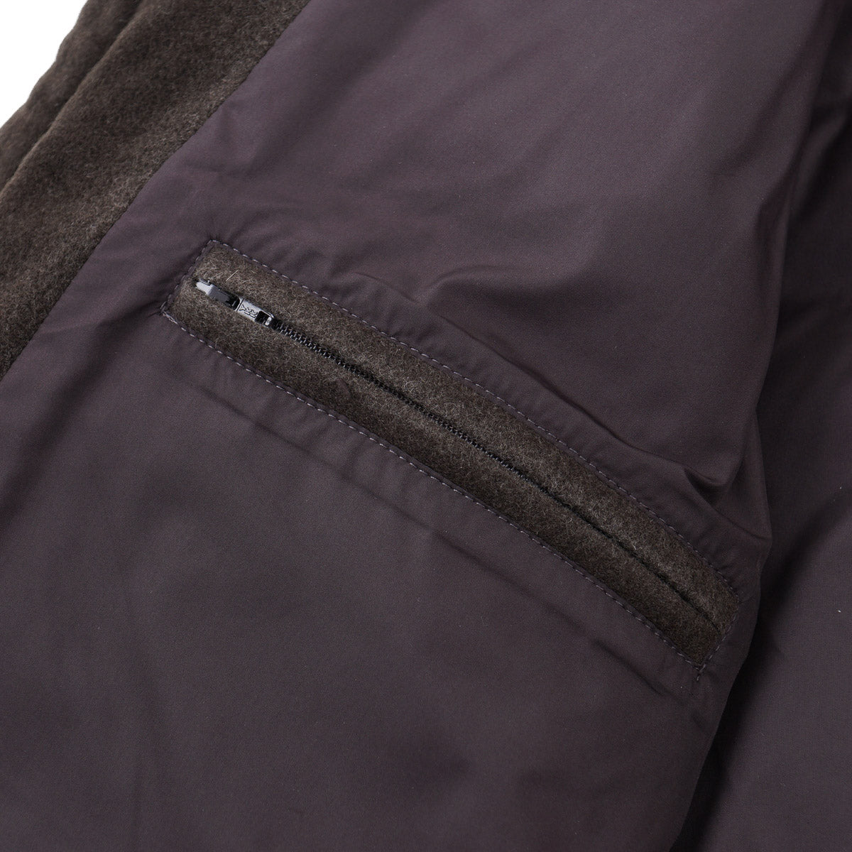 Manto Flannel Cashmere Down Jacket