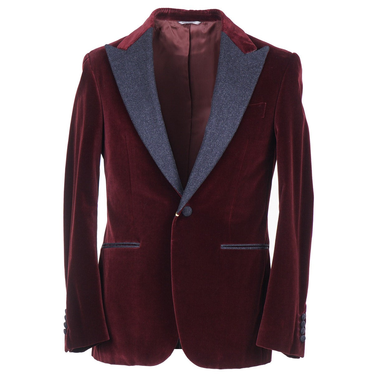 Canali Velvet Tuxedo with Flannel Details - Top Shelf Apparel