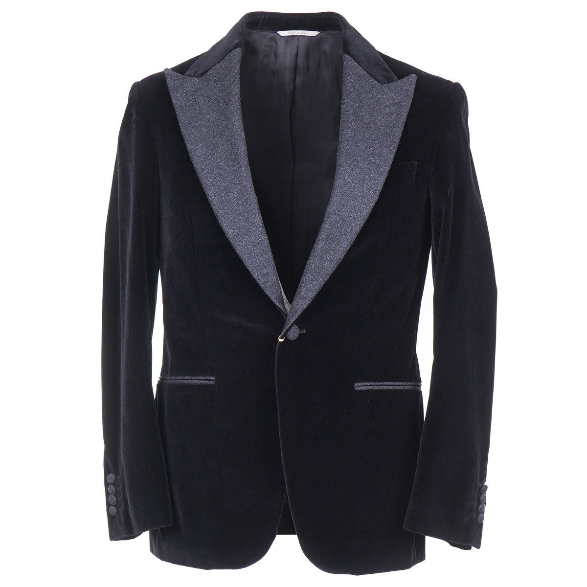 Canali Velvet Tuxedo with Flannel Details - Top Shelf Apparel