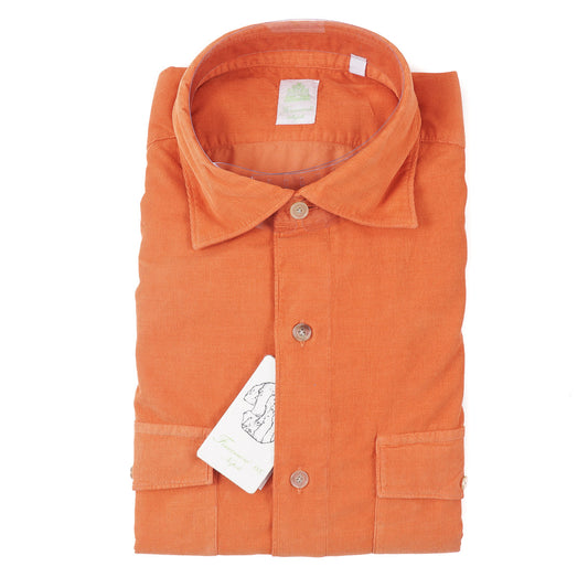 Finamore Corduroy Cotton Sport Shirt - Top Shelf Apparel