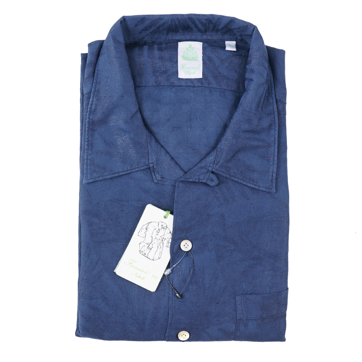 Finamore Linen-Cotton Casual Shirt - Top Shelf Apparel
