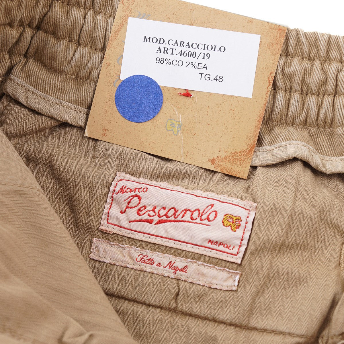 Marco Pescarolo Twill Cotton Jogger Pants - Top Shelf Apparel