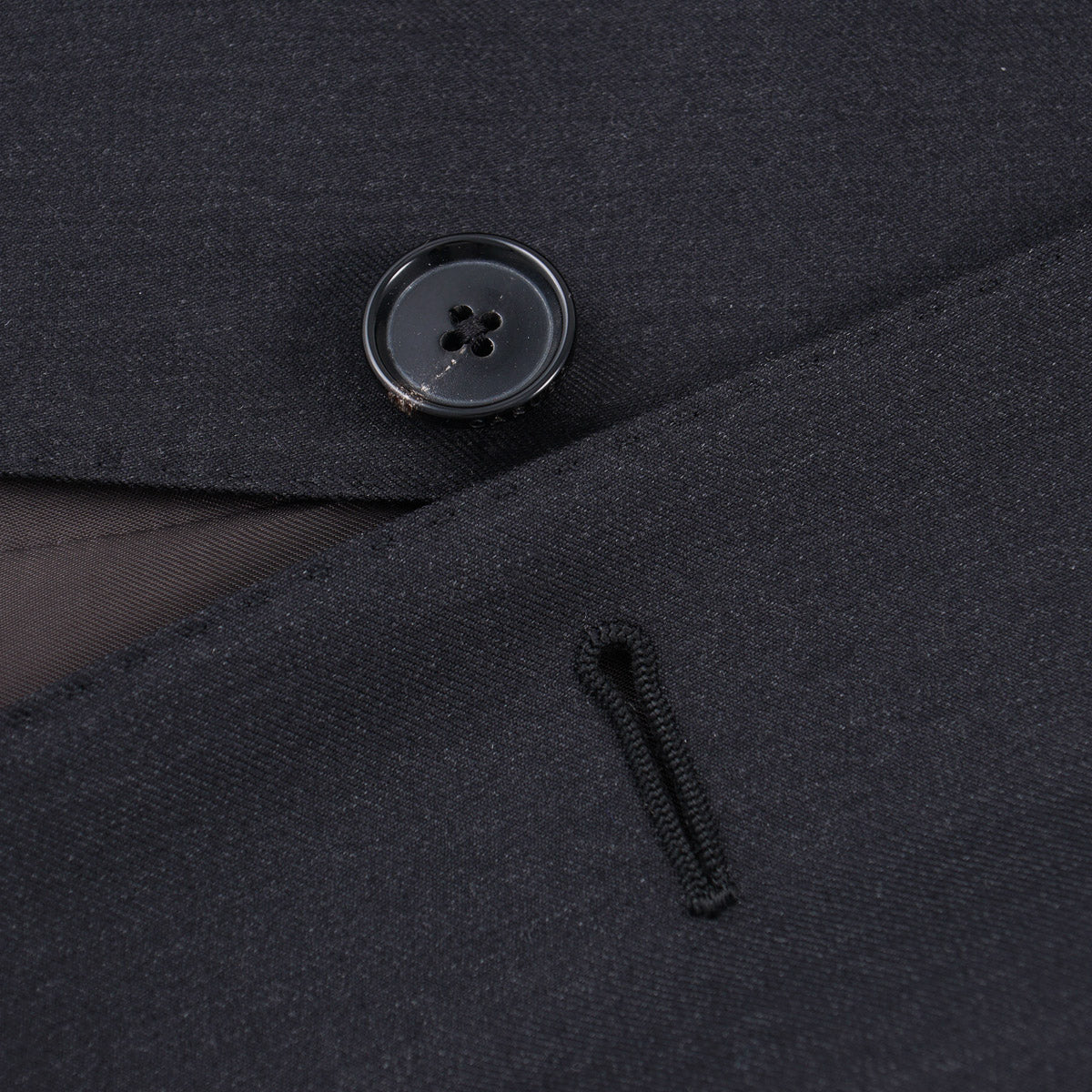 Caruso Charcoal Super 150s Wool Suit - Top Shelf Apparel