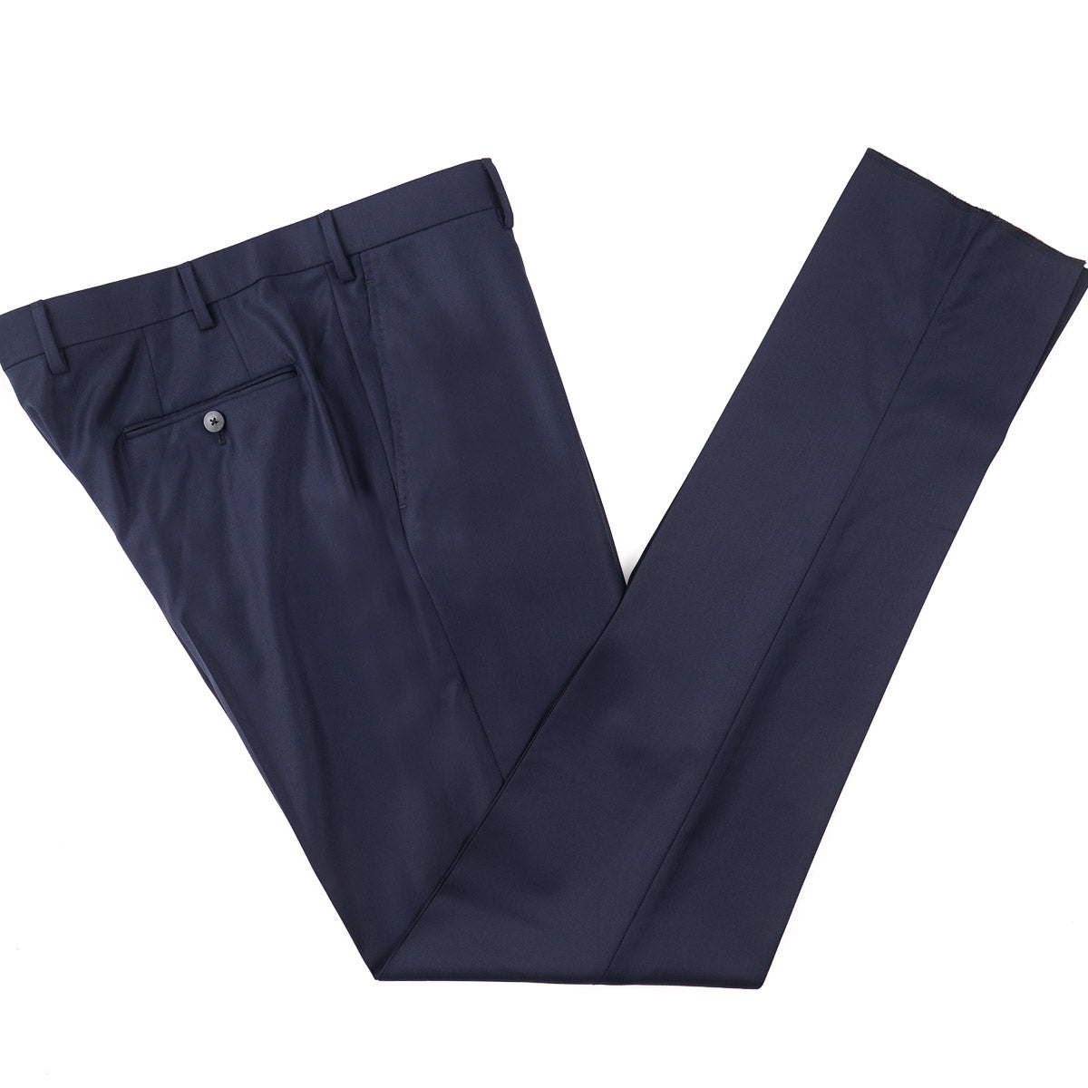 Caruso Navy Super 150s Wool Suit - Top Shelf Apparel