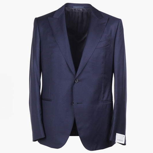 Caruso Navy Super 150s Wool Suit - Top Shelf Apparel