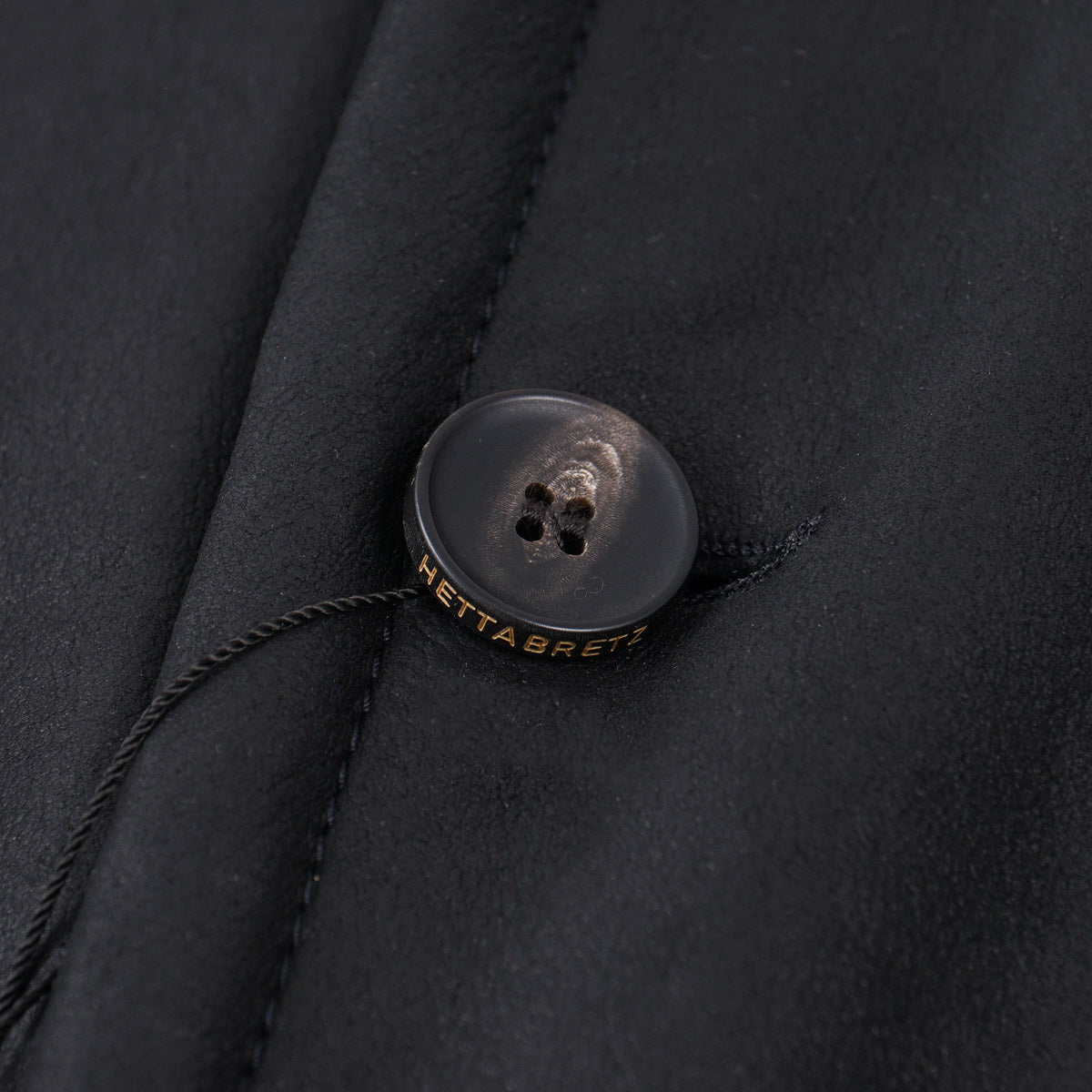 Hettabretz Satin Shearling Leather Overcoat - Top Shelf Apparel