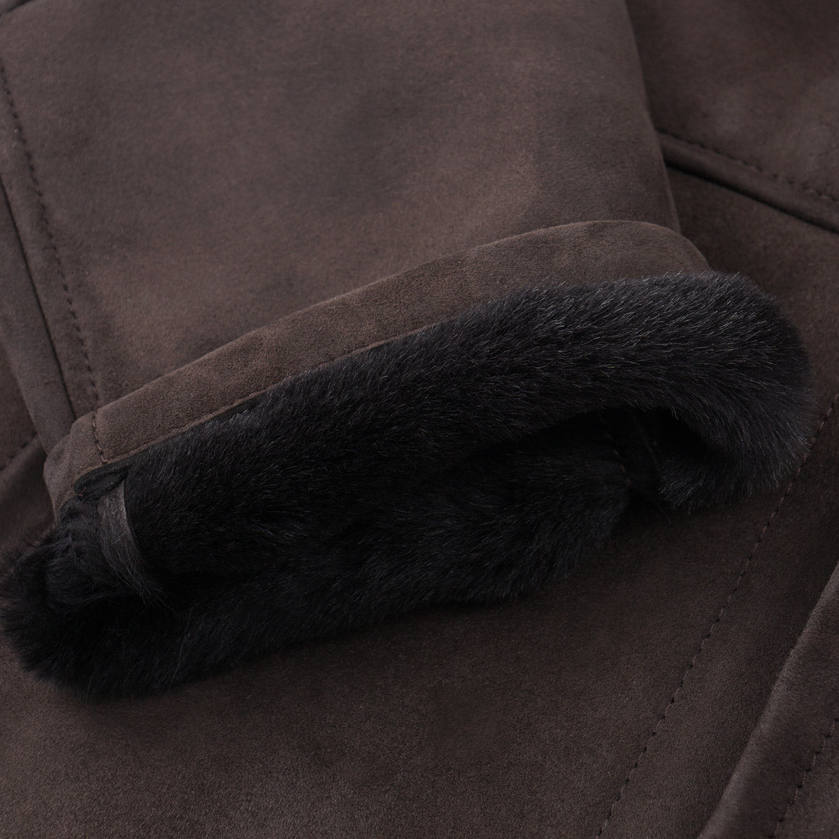 Hettabretz Shearling Leather Overcoat - Top Shelf Apparel
