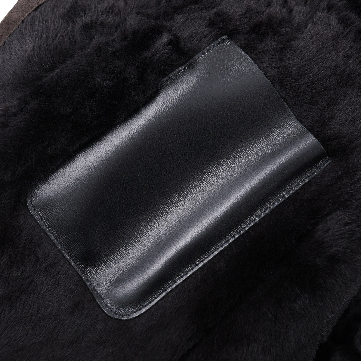 Hettabretz Shearling Leather Overcoat - Top Shelf Apparel