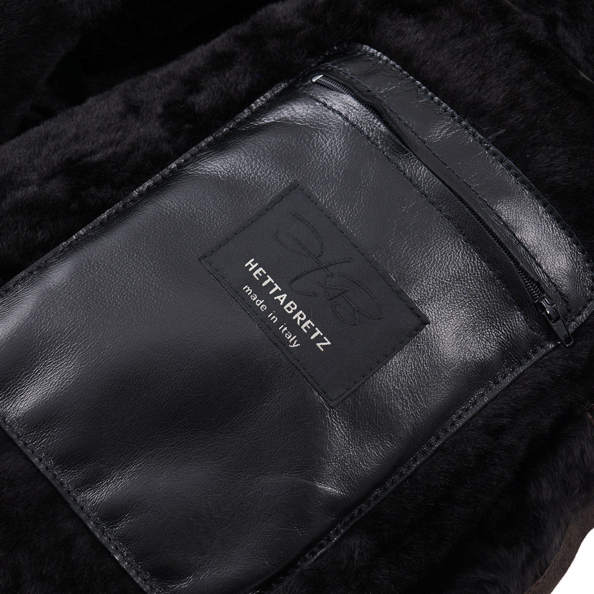 Hettabretz Shearling Leather Overcoat - Top Shelf Apparel