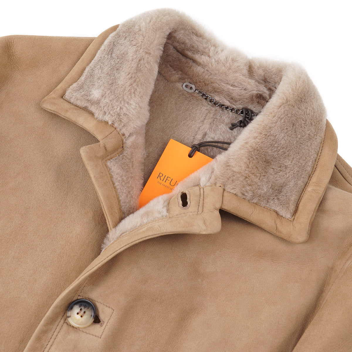 Rifugio Plush Shearling Leather Overcoat - Top Shelf Apparel