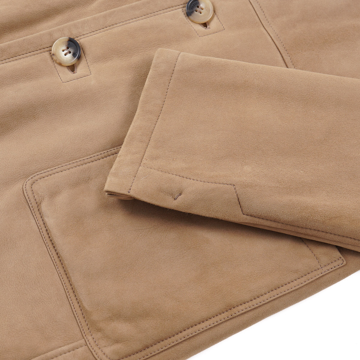 Rifugio Plush Shearling Leather Overcoat - Top Shelf Apparel