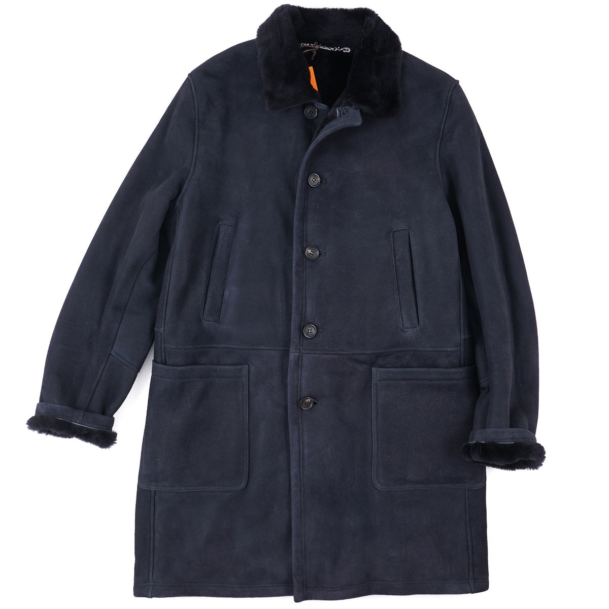 Rifugio Plush Shearling Leather Overcoat - Top Shelf Apparel