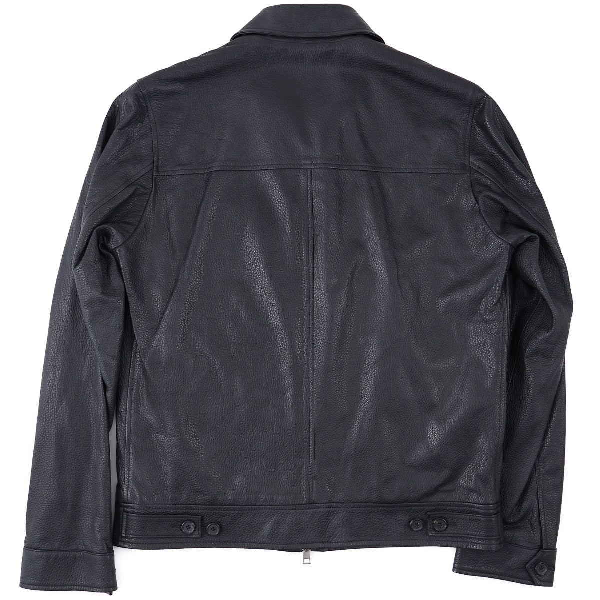 Hettabretz Deerskin Leather Bomber Jacket