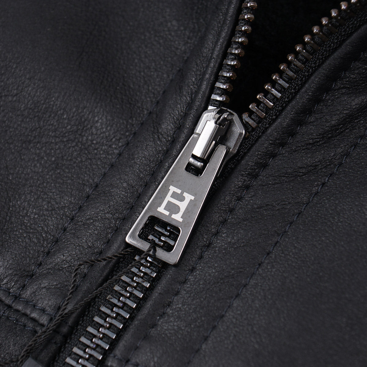 Hettabretz Shearling Leather Bomber Jacket