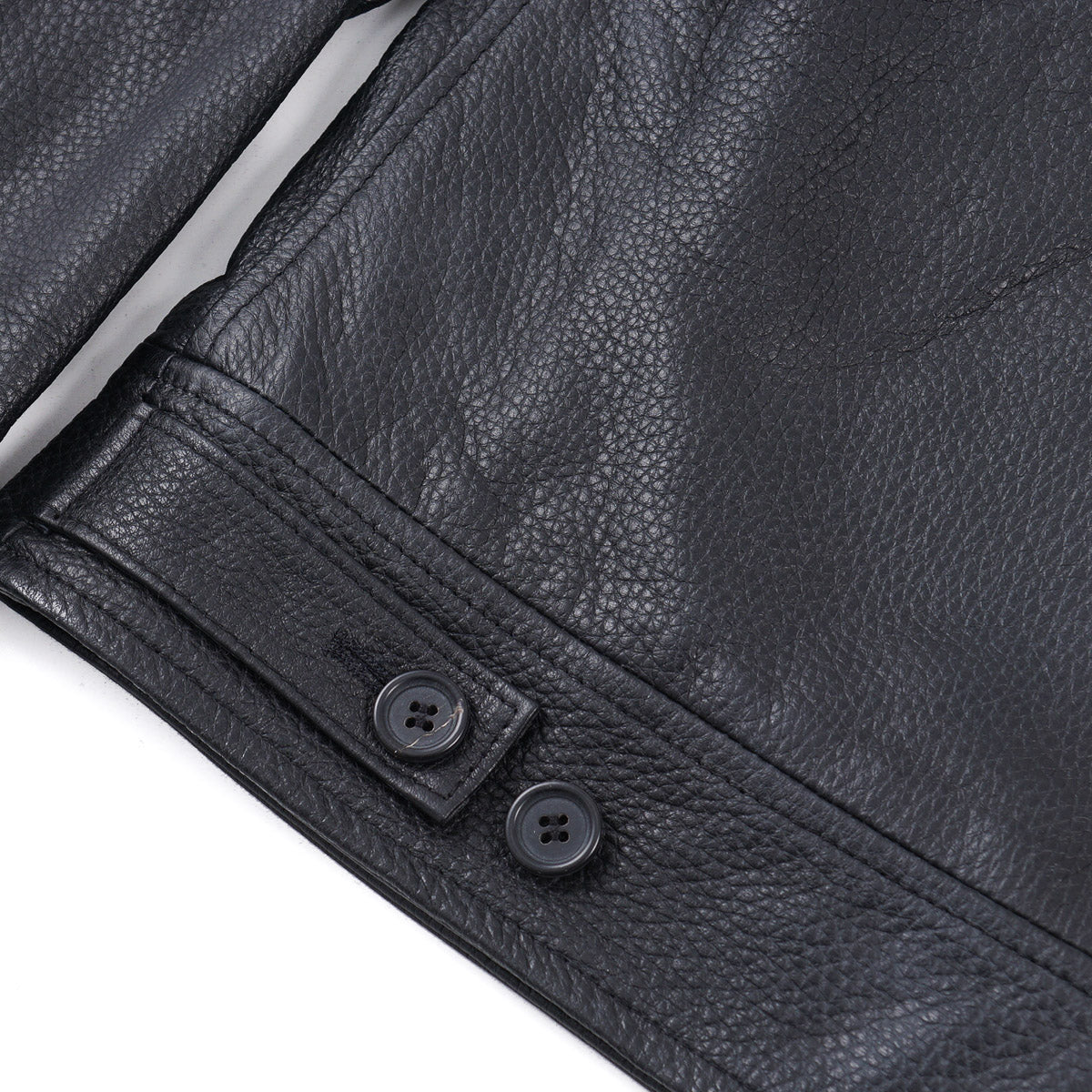 Hettabretz Deerskin Leather Bomber Jacket