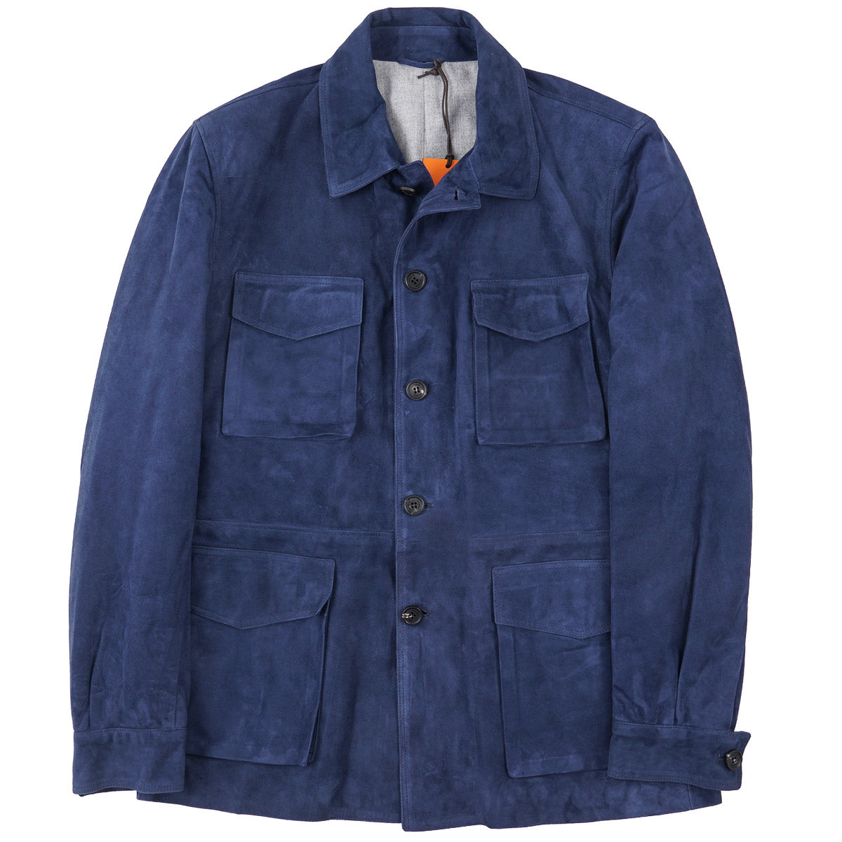 Rifugio Wool-Lined Suede Field Jacket