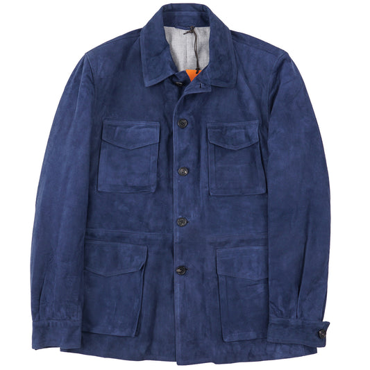 Rifugio Wool-Lined Suede Field Jacket