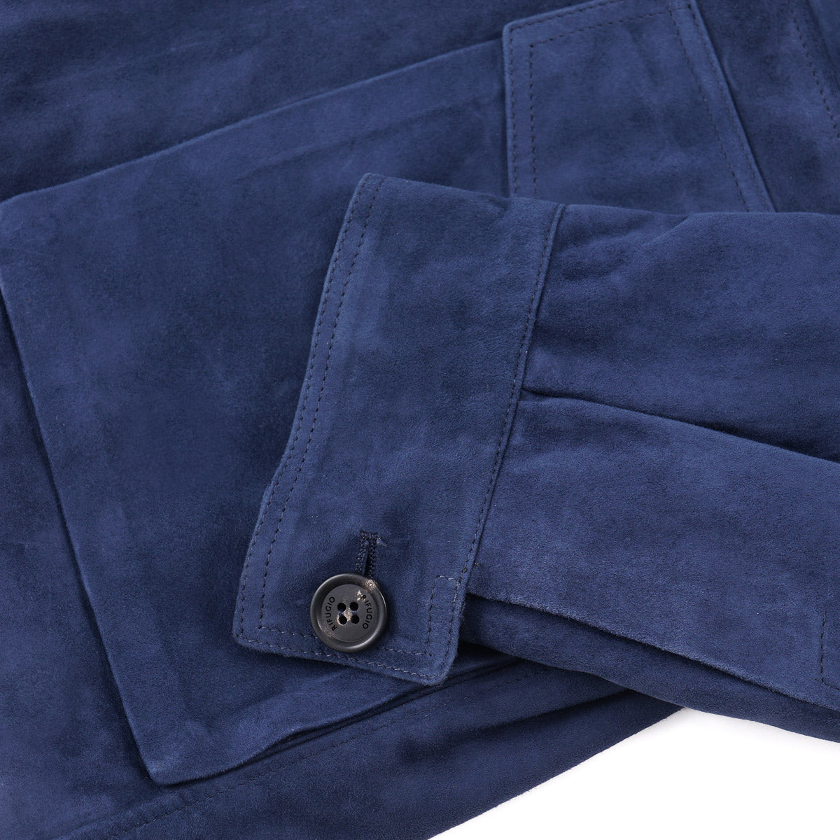 Rifugio Wool-Lined Suede Field Jacket