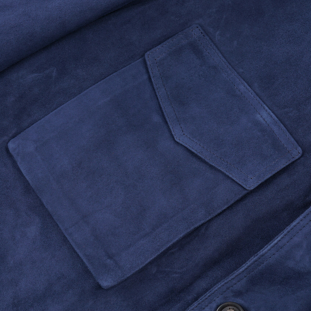 Rifugio Wool-Lined Suede Field Jacket