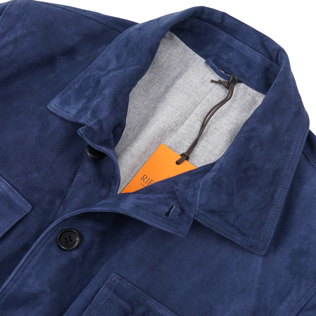 Rifugio Wool-Lined Suede Field Jacket