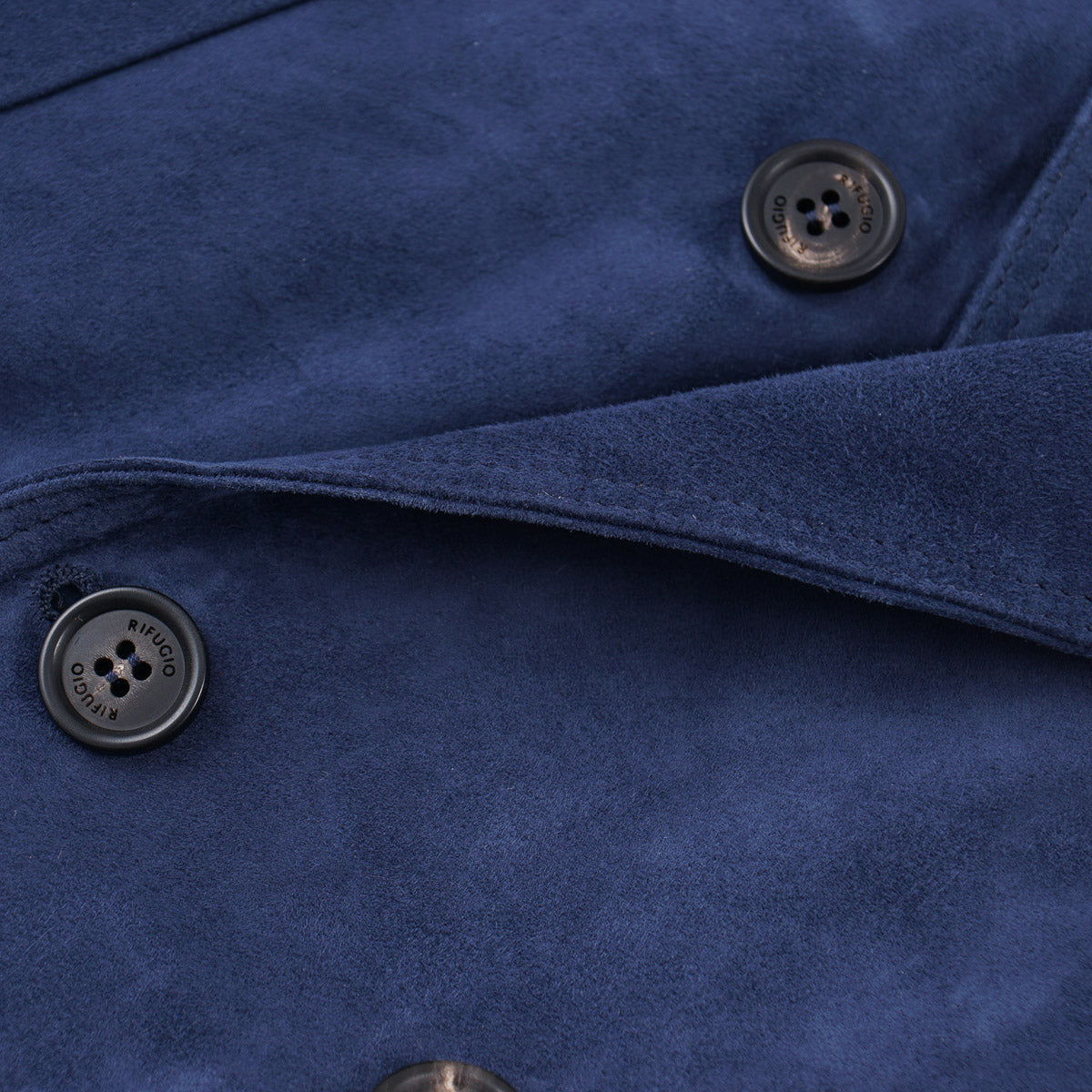 Rifugio Wool-Lined Lambskin Suede Blazer