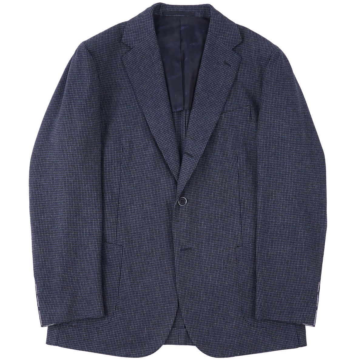 Stile Latino Houndstooth Wool Suit