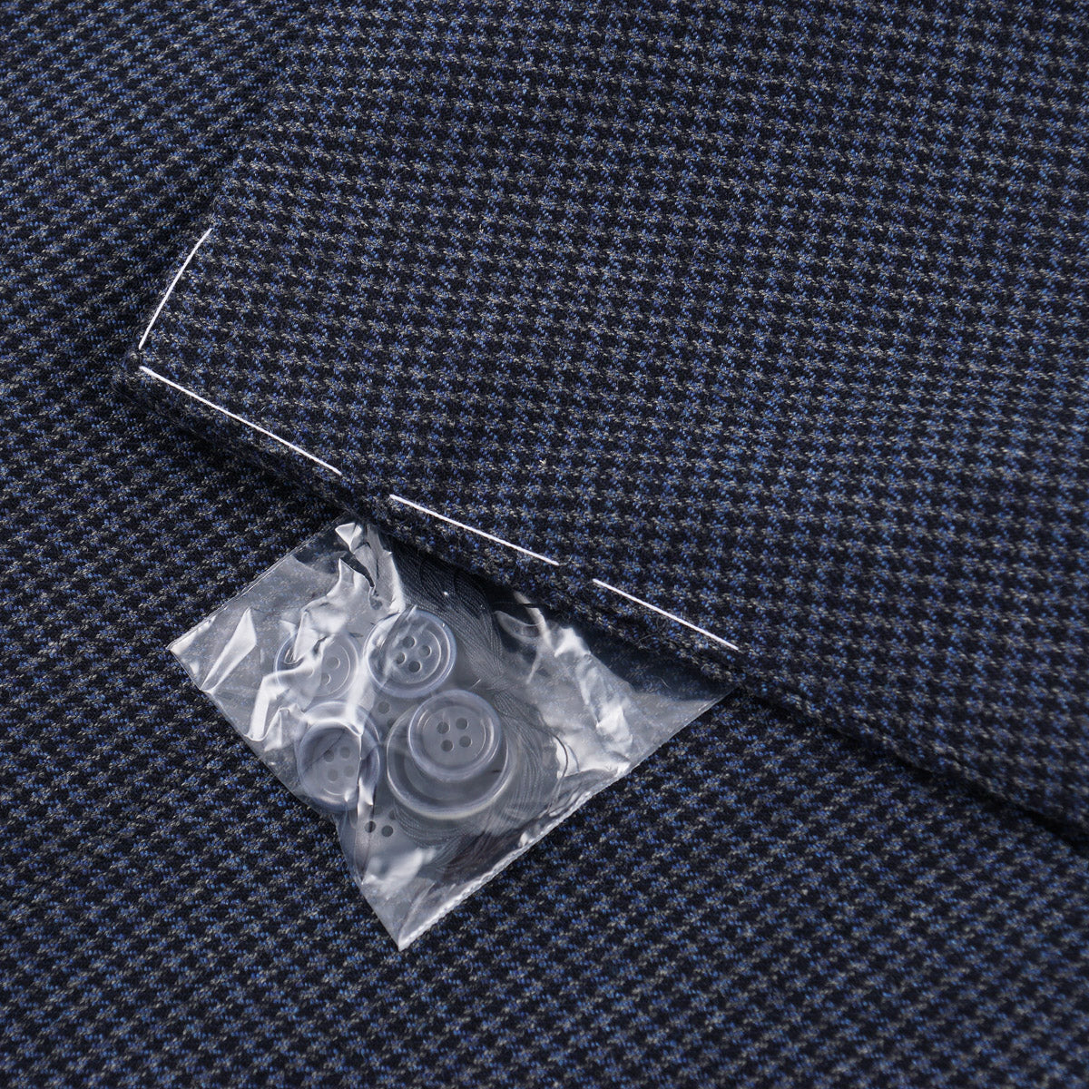 Stile Latino Houndstooth Wool Suit