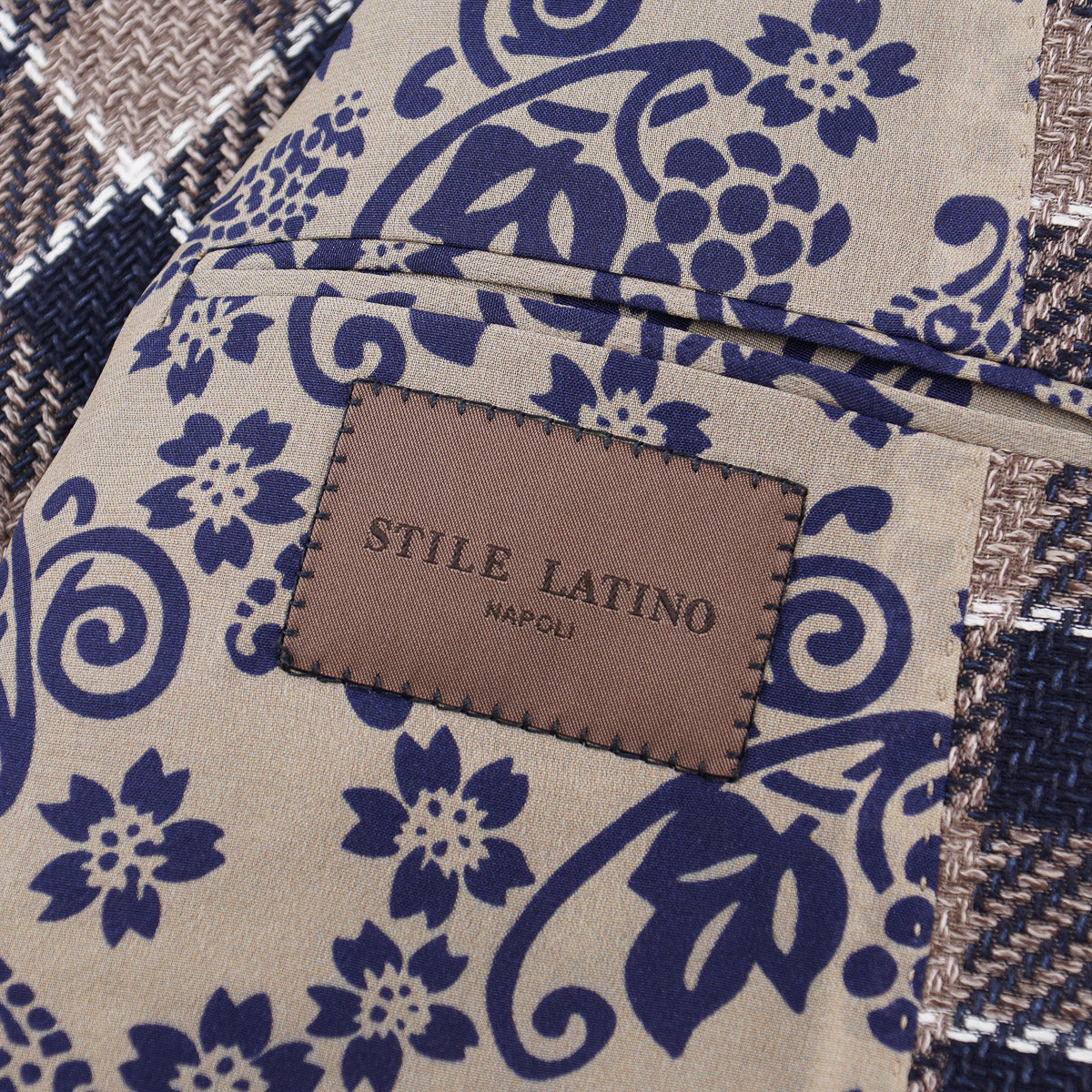 Stile Latino Woven Silk-Linen Sport Coat
