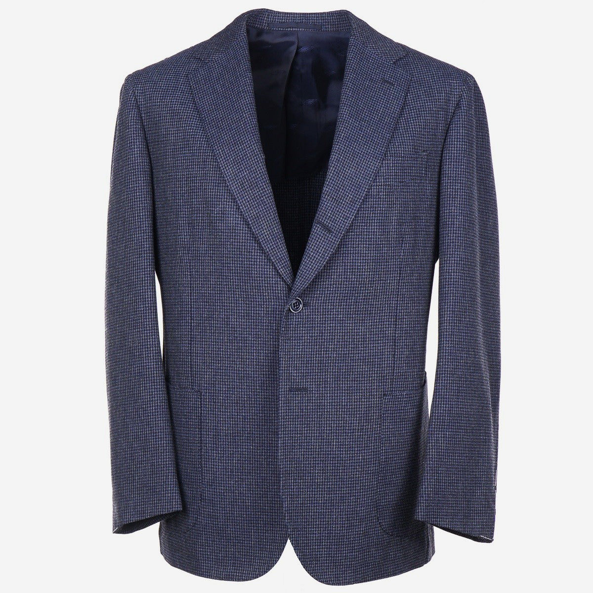 Stile Latino Houndstooth Wool Suit