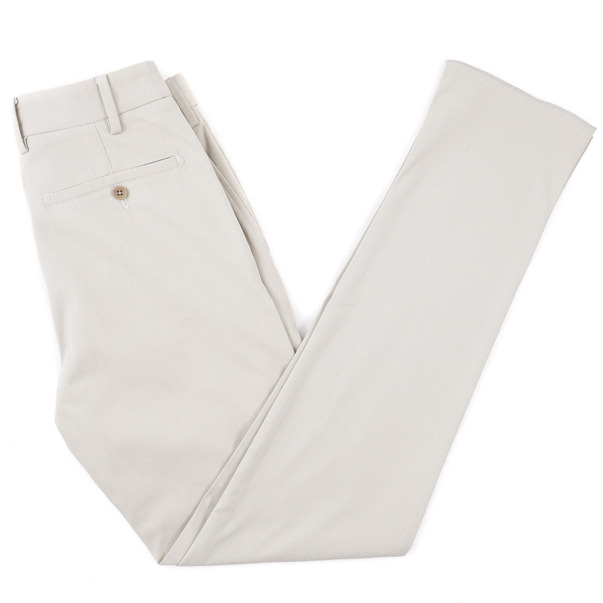 Isaia Slim-Fit Twill Cotton Pants - Top Shelf Apparel