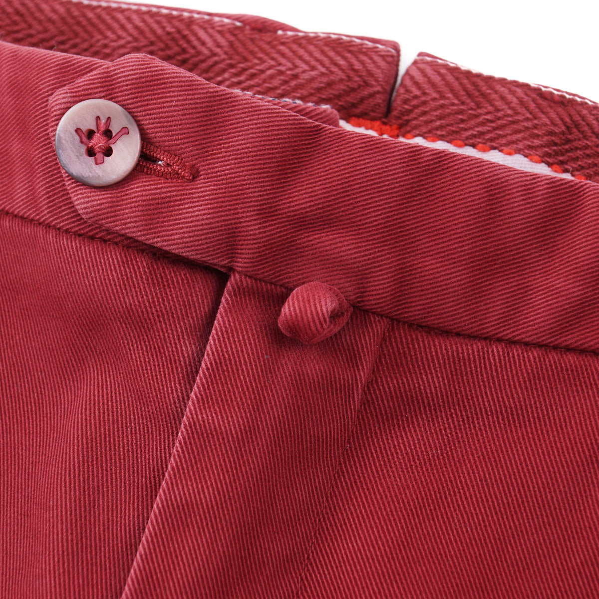 Isaia Slim-Fit Stretch Cotton Chinos - Top Shelf Apparel