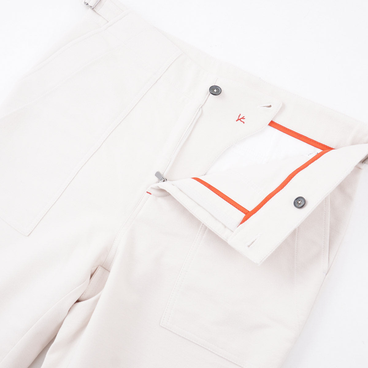 Isaia Moleskin Cotton Military Pants - Top Shelf Apparel