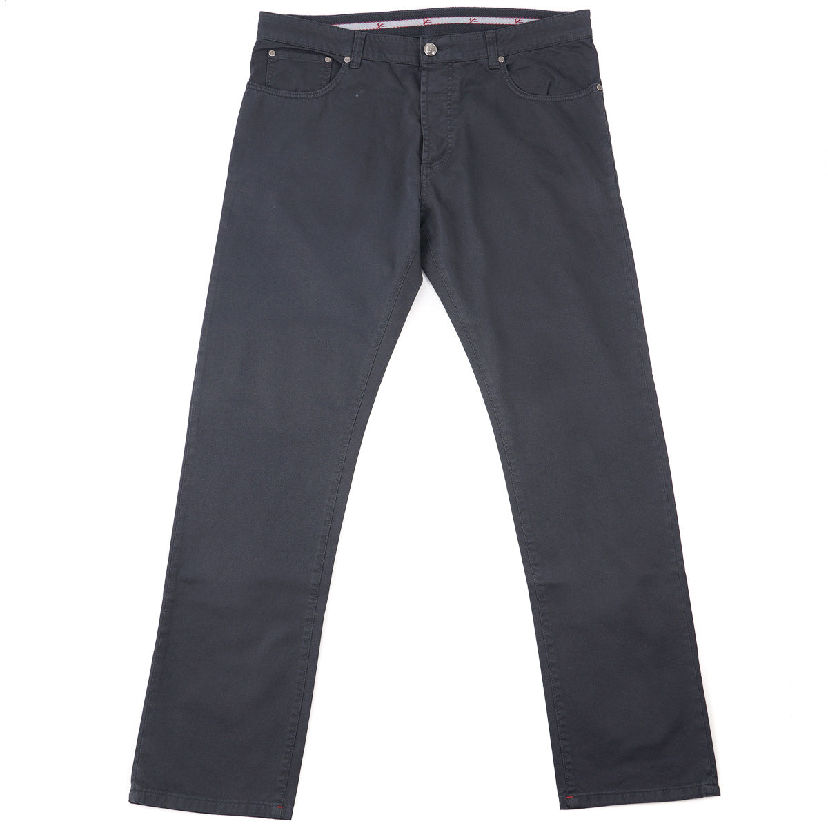 Isaia Straight-Fit Garment Dyed Jeans - Top Shelf Apparel