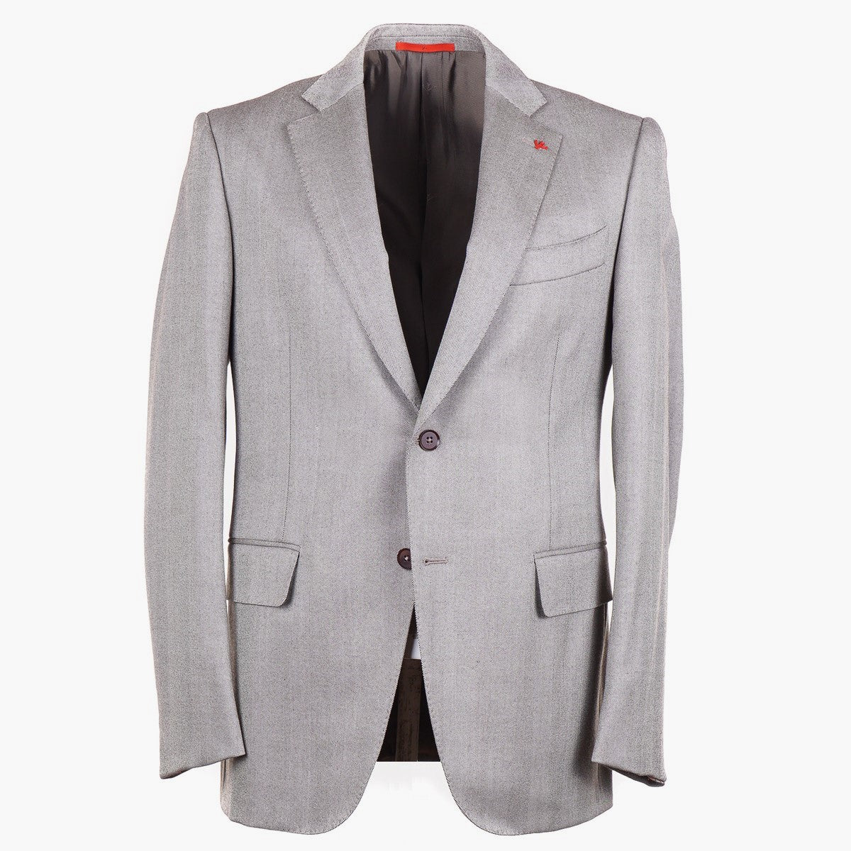 Isaia Slim-Fit Herringbone Wool Sport Coat - Top Shelf Apparel