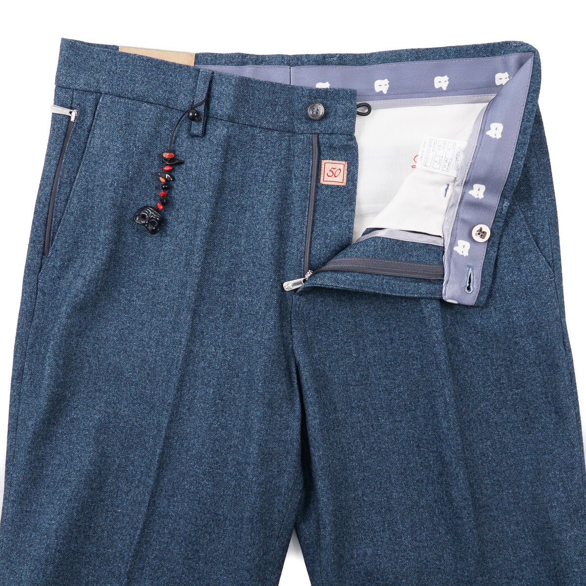 Marco Pescarolo Slim-Fit Soft Wool-Blend Pants - Top Shelf Apparel