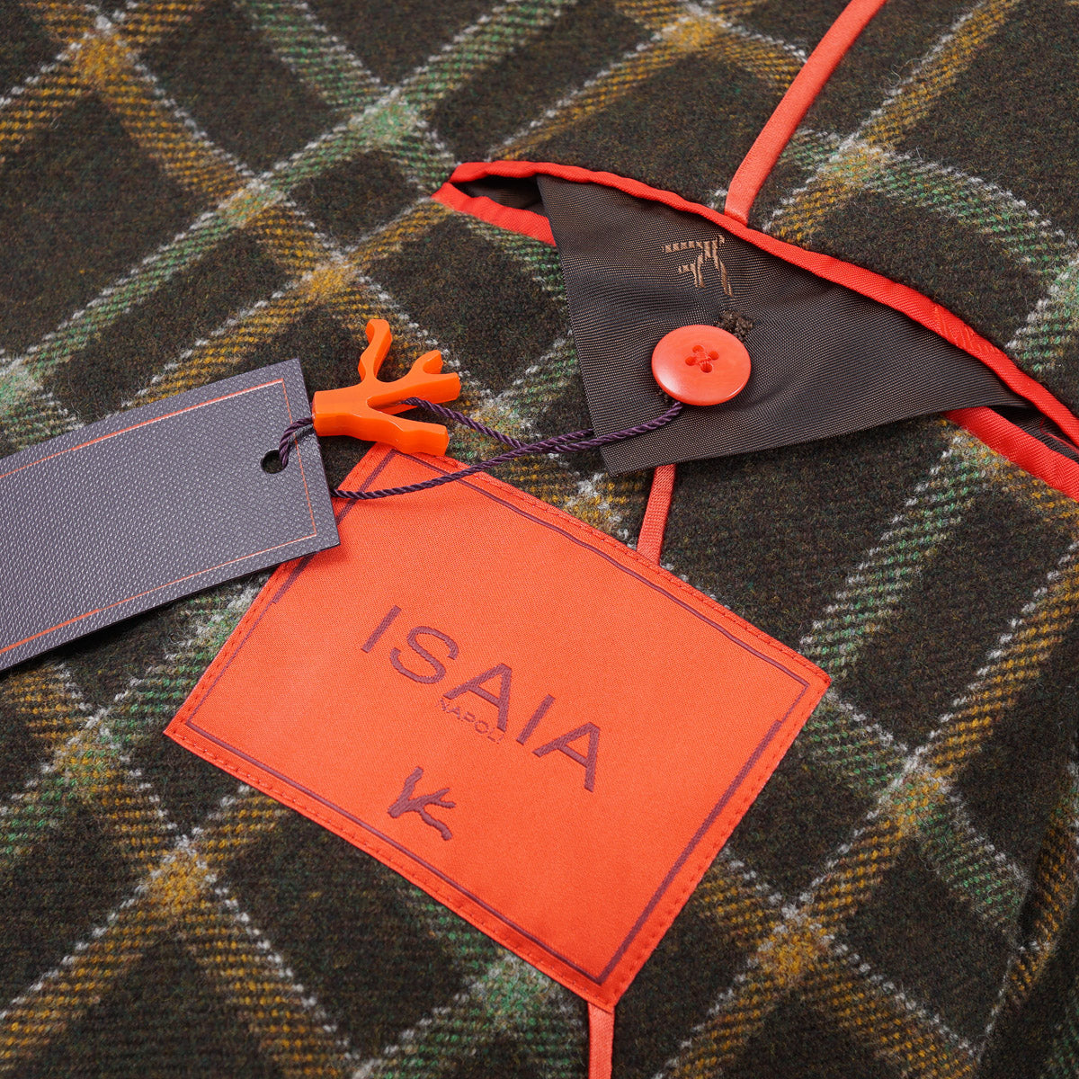 Isaia Soft Flannel Wool Sport Coat - Top Shelf Apparel