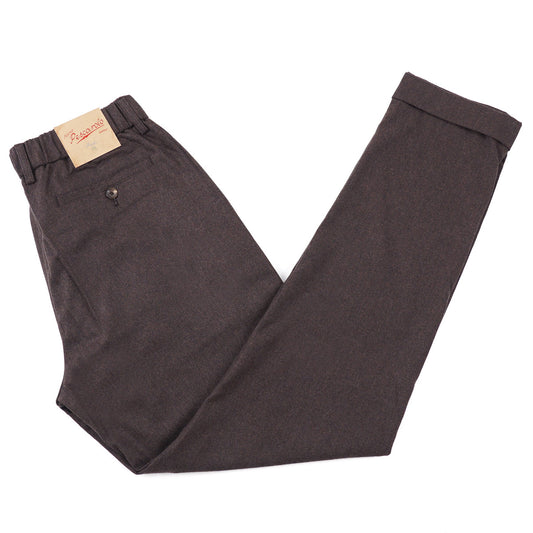 Marco Pescarolo Flannel Wool-Cashmere Jogger Pants - Top Shelf Apparel
